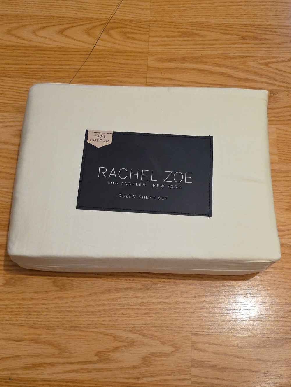 Rachel Zoe Cream Queen Sheet Set - Soft Cream
